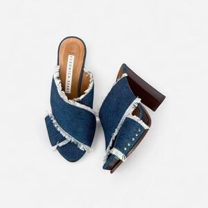 Veronica Beard Denim Heels